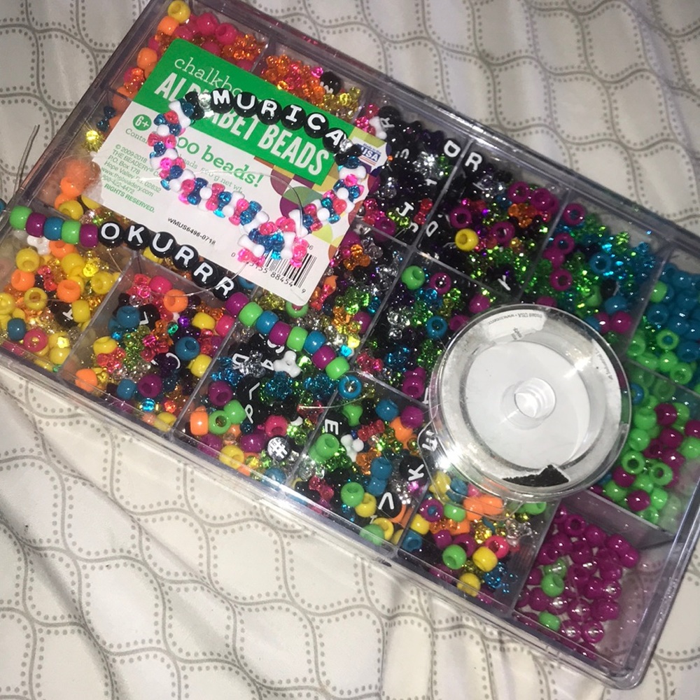 Custom bead bracelet💕